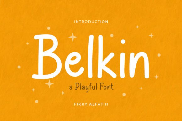 Belkin: A Playful Handwritten Display Font for Digital Brands