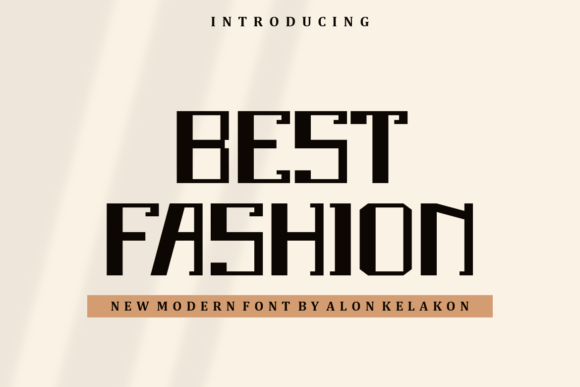 Best Fashion: A Modern Display Font That Elevates Web Design