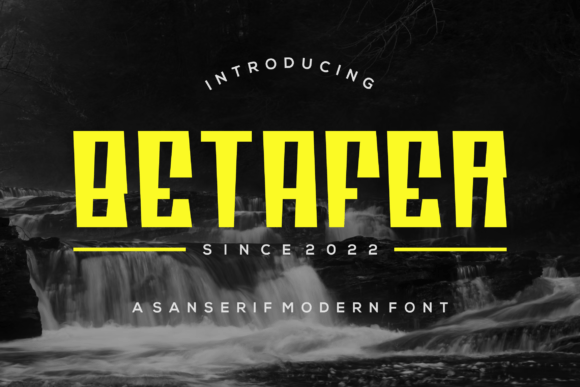 Betafer: A Display Font That Anchors Editorial Mood