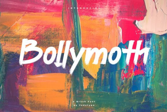 Bollymoth: A Joyful Display Font for Scroll-Stopping Campaigns