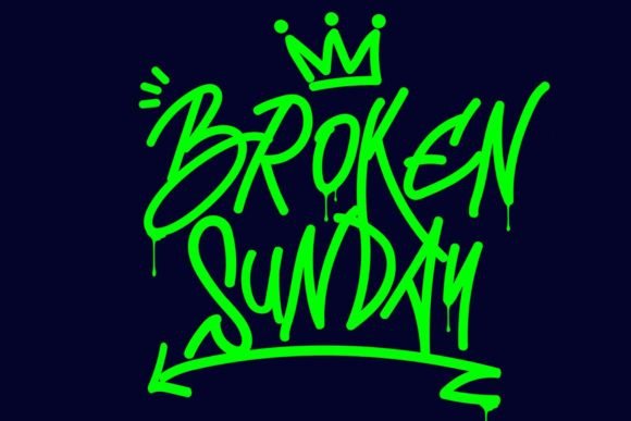 Broken Sunday: A Display Font That Makes Your Headlines Stick