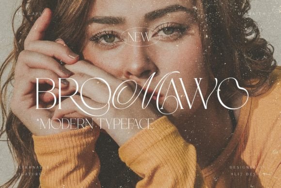 Bromawo: A Display Font That Elevates Small Business Branding