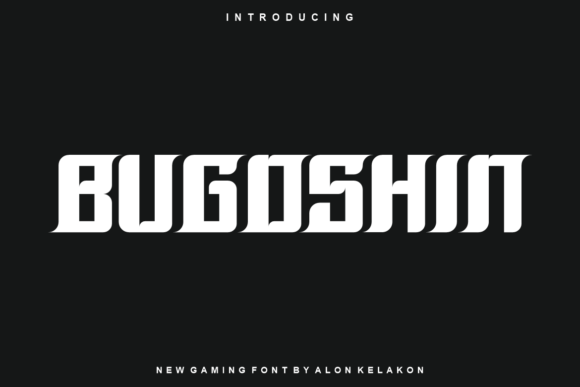 Bugoshin: A Modern Display Font That Makes Handmade Products Shine