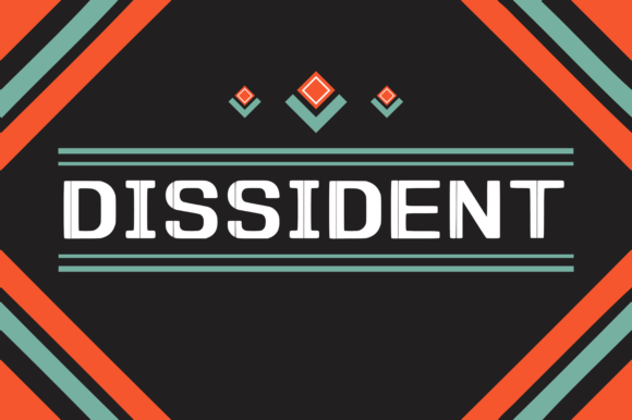 Dissident: A Modern Display Font for Standout Branding