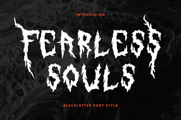 Fearless Souls: A Spooky Display Font That Actually Works on the Web