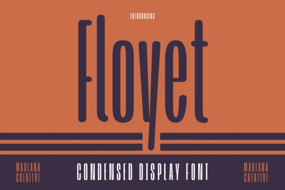 Floyet: A Modern Display Font That Cuts Through the Feed