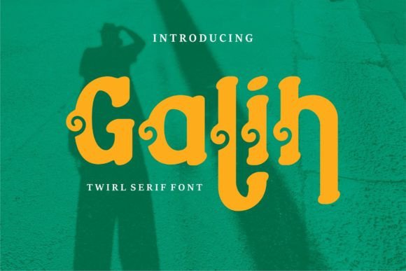 Galih: A Modern Display Font That Elevates Real Branding Work