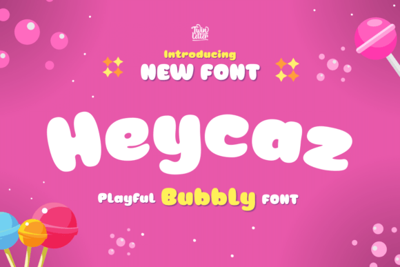 Heycaz: A Quirky Display Font That Makes Your Handmade Goods Shine