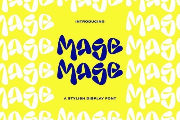 Mage: A Display Font That Makes Handmade Products Shine