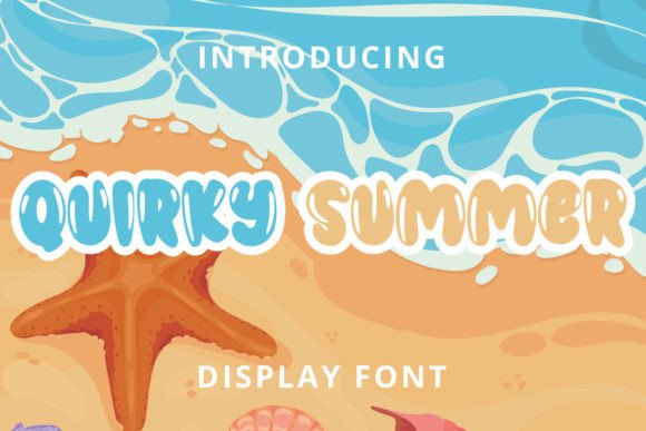 Quirky Summer: A Playful Display Font That Actually Works