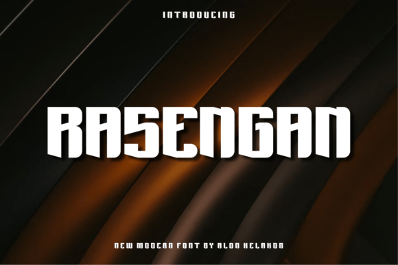 Rasengan: A Modern Display Font for Small Business Branding
