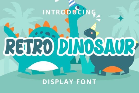 Retro Dinosaur: A Playful Display Font That Just Works
