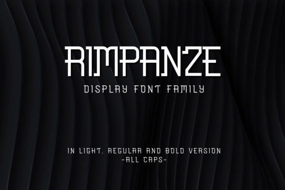 Rimpanze: A Display Font That Feels Like a Design Decision, Not a Compromise