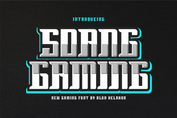 Soang Gaming: A Modern Display Font for Editorial Impact