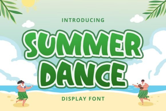 Summer Dance: A Display Font That Makes Your Headlines Feel Like a Celebration