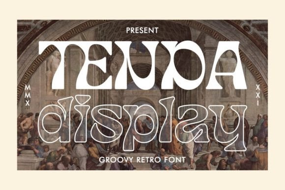 Tenda Display Font: A Whimsical Yet Polished Choice for Small Business Branding