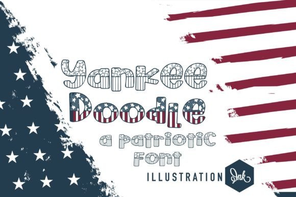 Yankee Doodle: A Patriotic Display Font for Editorial Impact